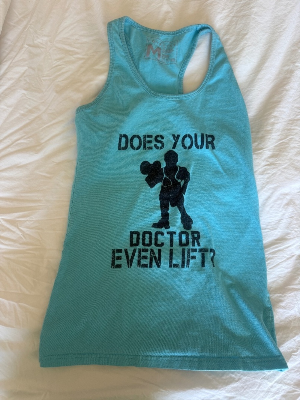 Does Your Doctor Even Lift? tank M